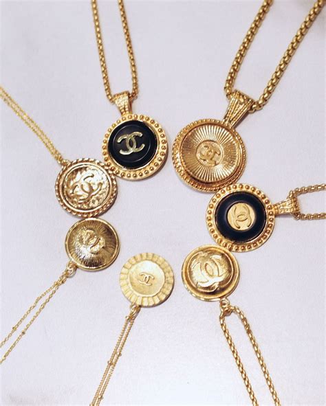 how to make chanel button necklace|upcycled chanel button earrings.